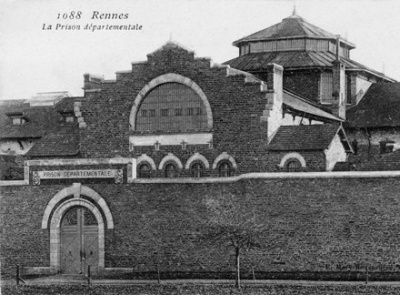 La prison de Rennes sous l'occupation